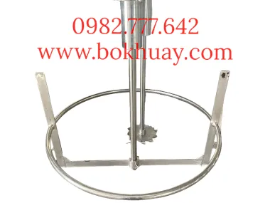 Bồn khuấy gia nhiệt phân bón kết hợp bơm tuần hoàn