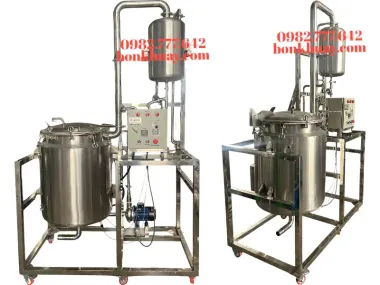 Máy Chiết Xuất Tinh Dầu Chân Không