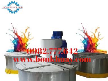 Máy khuấy sơn lắp trên sàn thao tác chính hãng