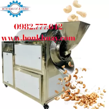 Máy rang hạt điều 
