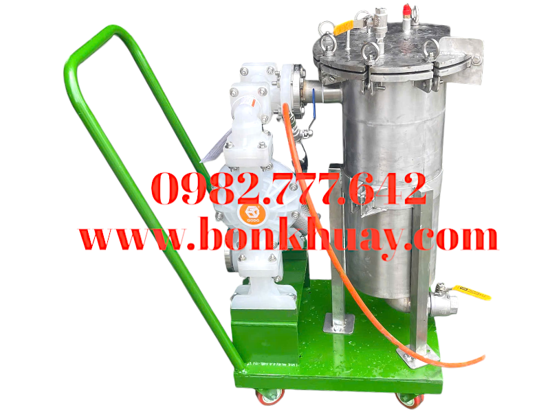 Bơm lọc sơn khí nén