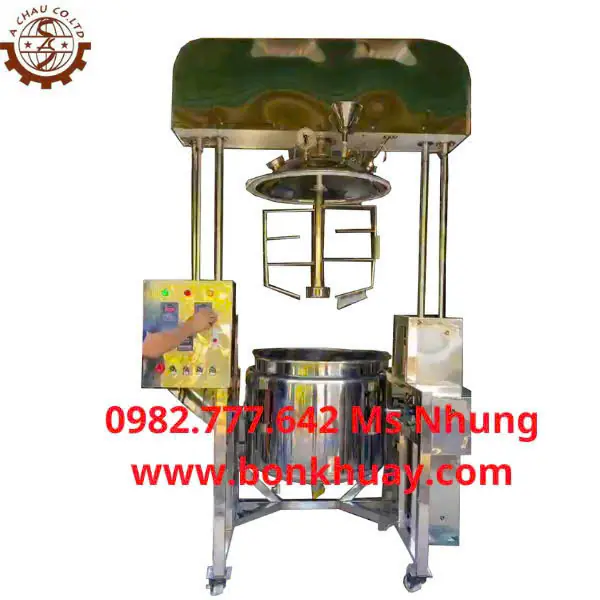 Bồn khuấy nhũ hóa gia nhiệt kết hợp cánh quét AC-B-23