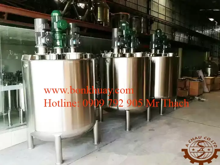 Bồn khuấy phân bón dạng đặc sệt