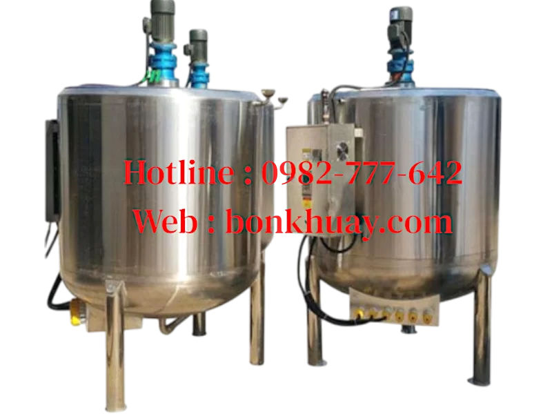 Bồn khuấy trộn thực phẩm h&uacute;t ch&acirc;n kh&ocirc;ng tại B&igrave;nh T&acirc;n
