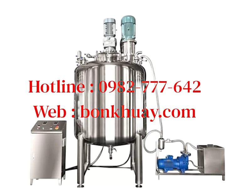 Bồn khuấy trộn thực phẩm trong nghành bánh kẹo