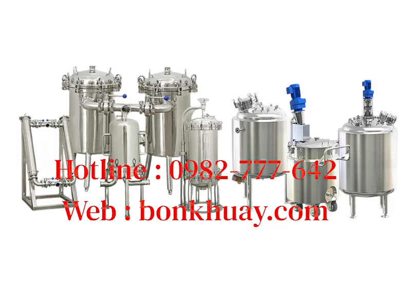 Bồn khuấy trộn thực phẩm trong nghành nước sốt