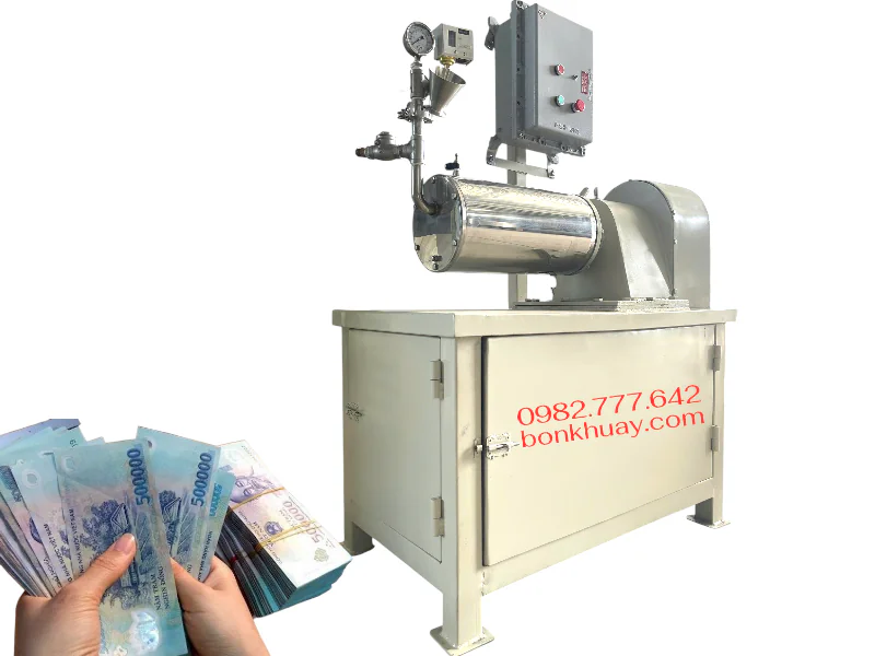 Gi&aacute; m&aacute;y nghiền bi
