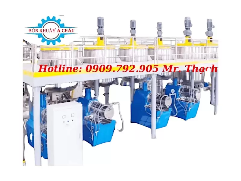 Hệ Thống Bồn Khuấy Gia Nhiệt