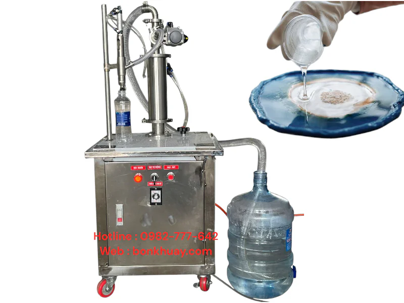 Máy chiết rót dạng sệt