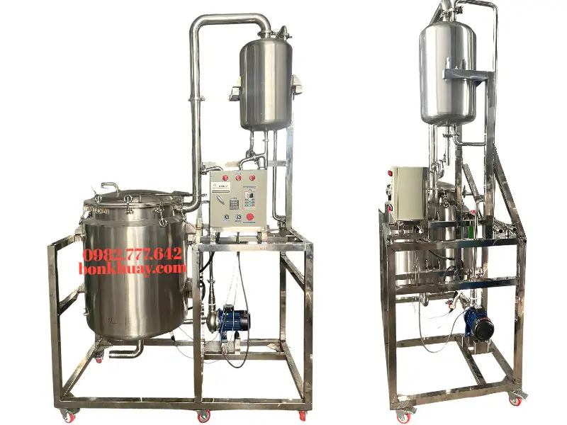 Máy Chiết Xuất Dược Liệu Công Nghiệp