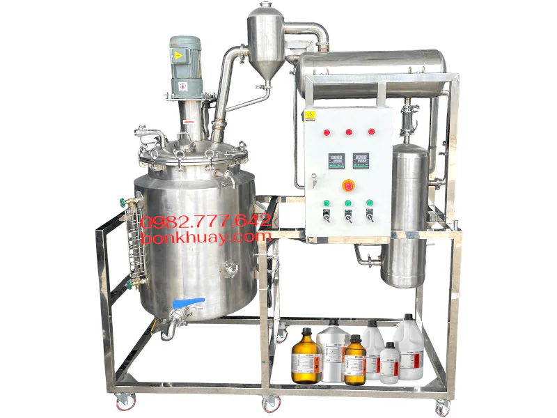 M&aacute;y chưng cất tinh dầu co2