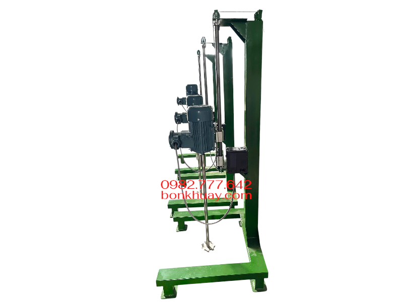 M&aacute;y khuấy chống ch&aacute;y nổ n&acirc;ng hạ quay tay