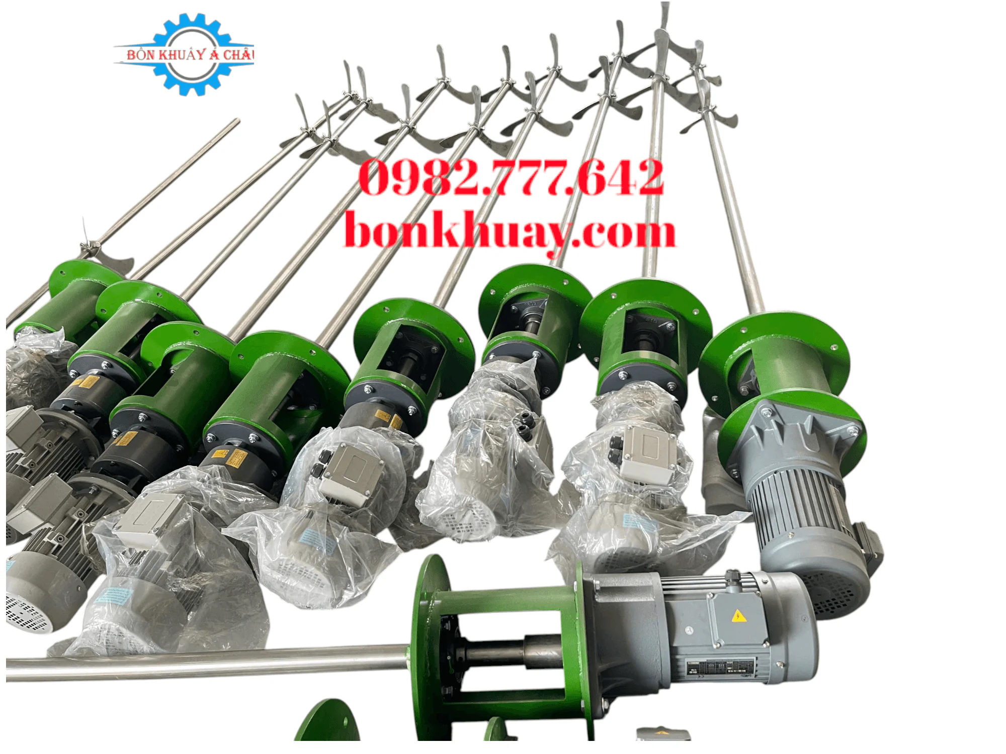 M&aacute;y khuấy nước thải