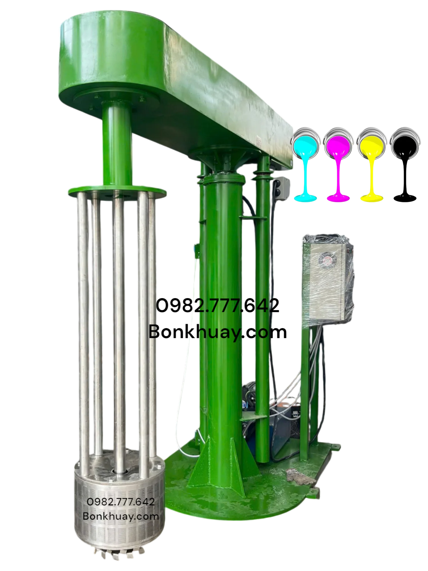 Máy nghiền rổ 500 kg AC-NR-05