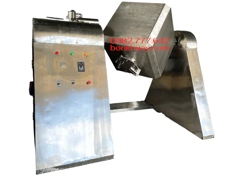 M&aacute;y trộn bột kh&ocirc; h&igrave;nh trống