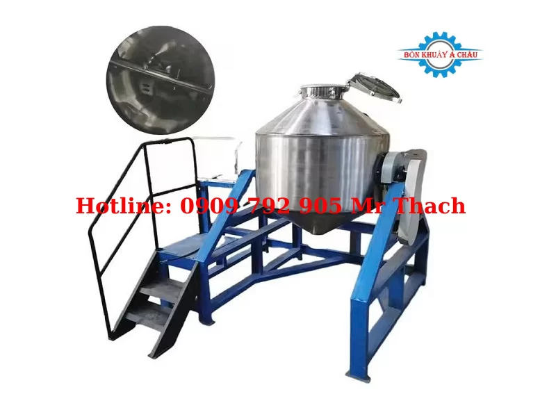 Máy trộn phân bón hình trống
